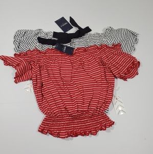 Forever 21 Knit Top off the Shoulder Small